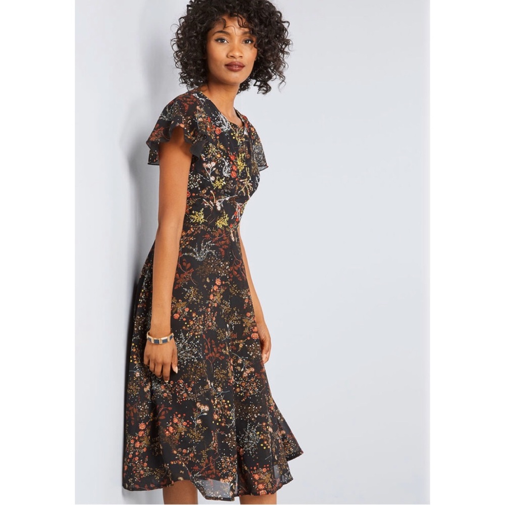 NWOT ModCloth Embellished to Perfection Dress - Picture 2 of 6